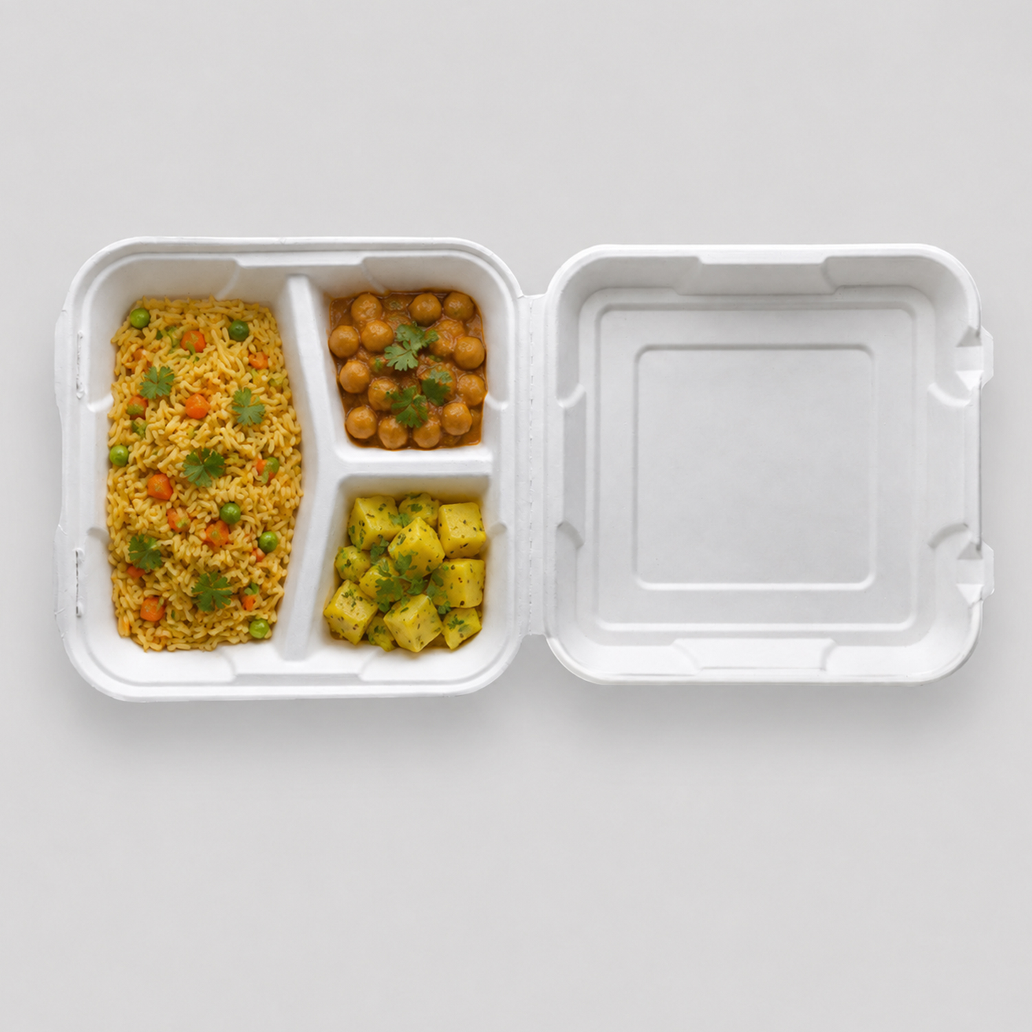 8 x 8 - 3CP Bagasse Container